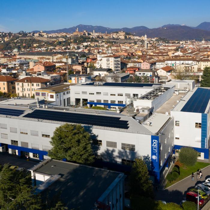 Panoramica della sede UniBg di Caniana